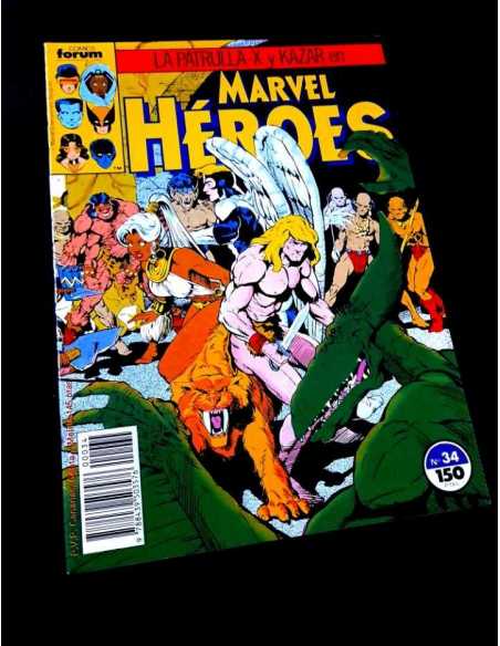 EXCELENTE ESTADO MARVEL HEROES 34 COMICS FORUM
