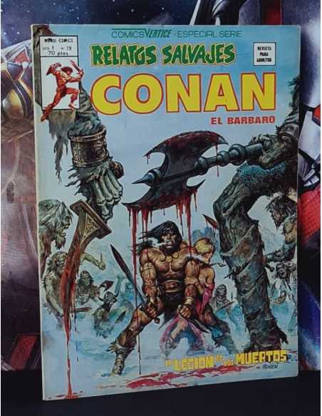 CASI EXCELENTE ESTADO RELATOS SALVAJES 79 CONAN COMICS EDICIONES VERTICE