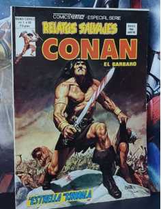 EXCELENTE ESTADO RELATOS SALVAJES 80 CONAN COMICS...
