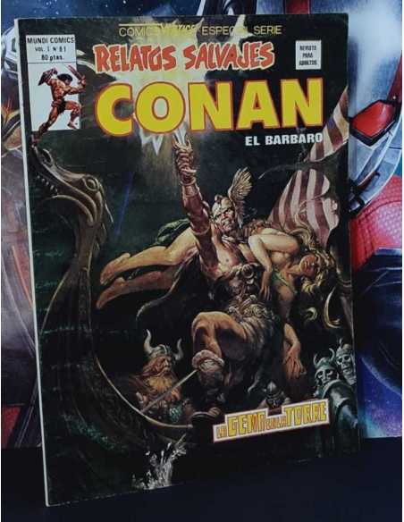 MUY BUEN ESTADO RELATOS SALVAJES 81 CONAN COMICS EDICIONES VERTICE