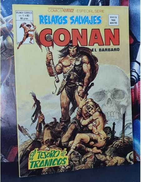 EXCELENTE ESTADO RELATOS SALVAJES 83 CONAN COMICS EDICIONES VERTICE