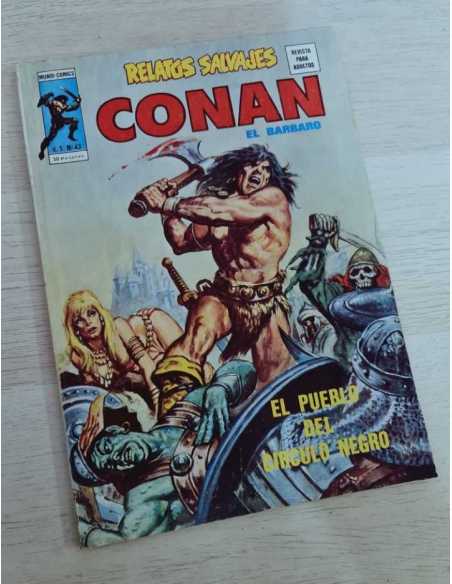 CASI EXCELENTE ESTADO RELATOS SALVAJES 43 CONAN COMICS EDICIONES VERTICE