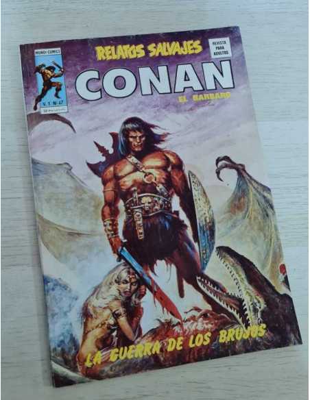 CASI EXCELENTE ESTADO RELATOS SALVAJES 47 CONAN COMICS EDICIONES VERTICE