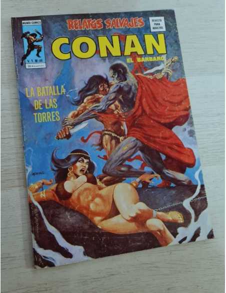 MUY BUEN ESTADO RELATOS SALVAJES 48 CONAN COMICS EDICIONES VERTICE