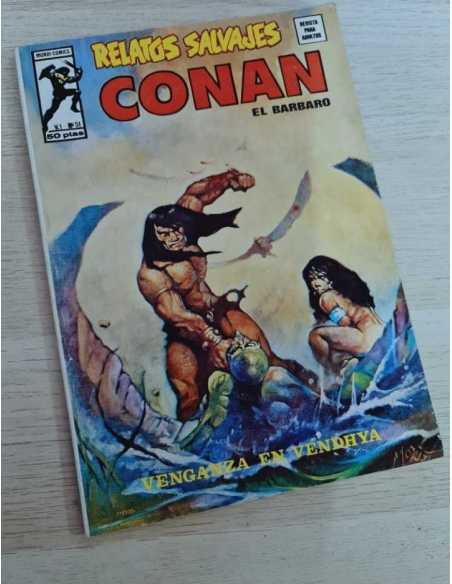 EXCELENTE ESTADO RELATOS SALVAJES 51 CONAN COMICS EDICIONES VERTICE
