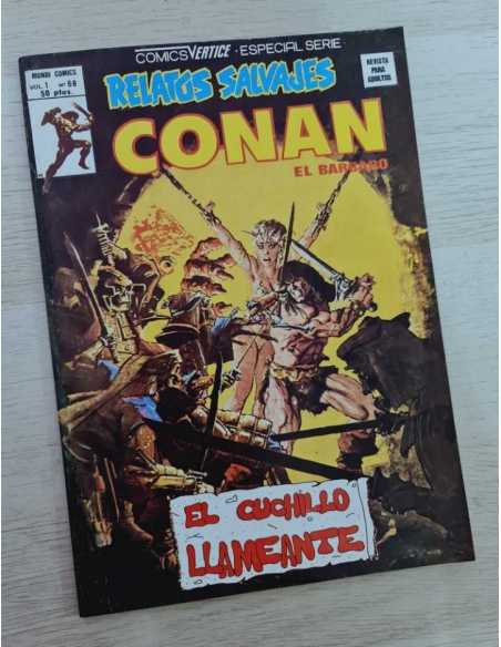 EXCELENTE ESTADO RELATOS SALVAJES 69 CONAN COMICS EDICIONES VERTICE