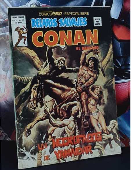 EXCELENTE ESTADO RELATOS SALVAJES 72 CONAN COMICS EDICIONES VERTICE