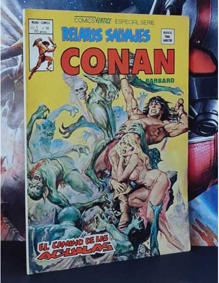 CASI EXCELENTE ESTADO RELATOS SALVAJES 78 CONAN COMICS EDICIONES VERTICE