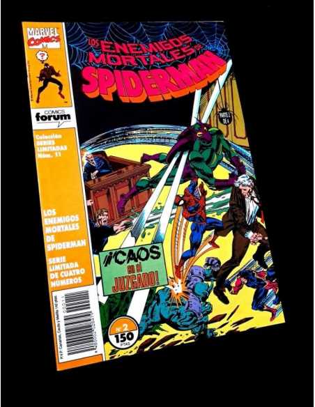 DE KIOSCO SERIE LIMITADA 11 LOS ENEMIGOS MORTALES DE SPIDERMAN 2 COMICS FORUM