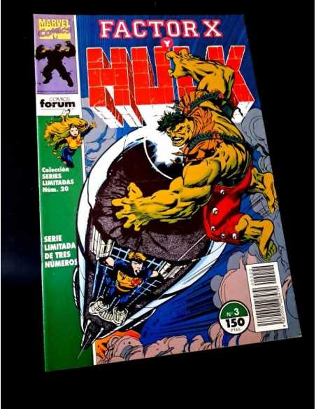 EXCELENTE ESTADO SERIE LIMITADA 20 FACTOR X Y HULK 3 COMICS FORUM