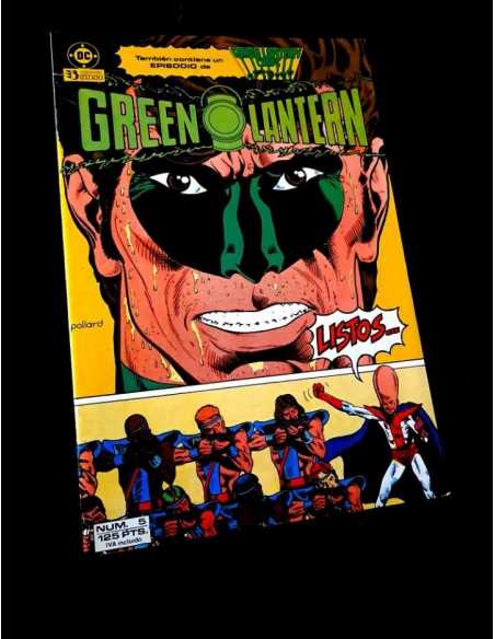 EXCELENTE ESTADO GREEN LANTERN 5 DC ZINCO