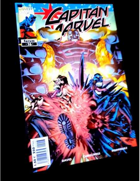 CASI EXCELENTE ESTADO CAPITAN MARVEL 16 COMICS FORUM