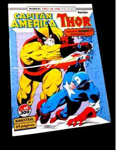 DE KIOSCO CAPITAN AMERICA 69 MARVEL TWO-IN-ONE COMICS FORUM