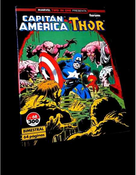 DE KIOSCO CAPITAN AMERICA 68 MARVEL TWO-IN-ONE COMICS FORUM