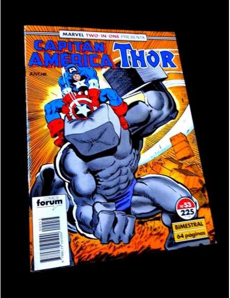 DE KIOSCO CAPITAN AMERICA 53 MARVEL TWO-IN-ONE COMICS FORUM