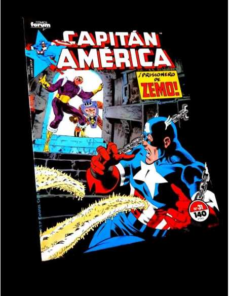 EXCELENTE ESTADO CAPITAN AMERICA 31 MARVEL COMICS FORUM