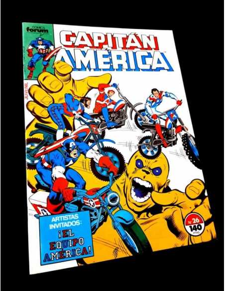 EXCELENTE ESTADO CAPITAN AMERICA 26 MARVEL COMICS FORUM