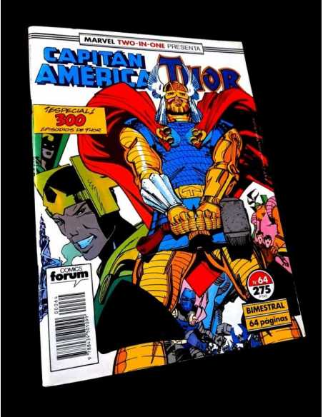 EXCELENTE ESTADO CAPITAN AMERICA 64 MARVEL COMICS FORUM