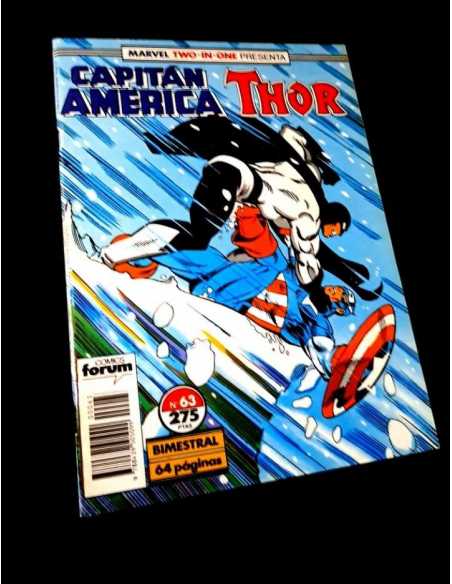 EXCELENTE ESTADO CAPITAN AMERICA 63 MARVEL COMICS FORUM