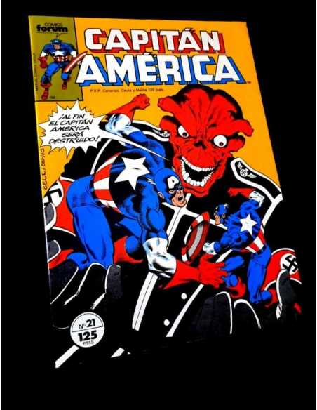 EXCELENTE ESTADO CAPITAN AMERICA 21 MARVEL COMICS FORUM
