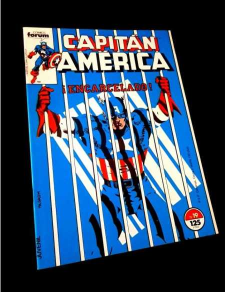 EXCELENTE ESTADO CAPITAN AMERICA 19 MARVEL COMICS FORUM
