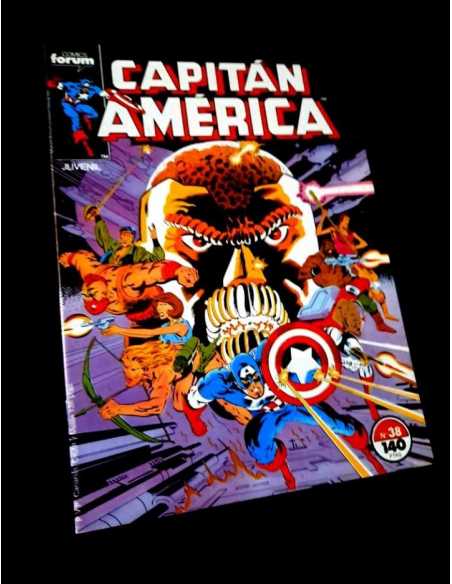 EXCELENTE ESTADO CAPITAN AMERICA 38 MARVEL COMICS FORUM