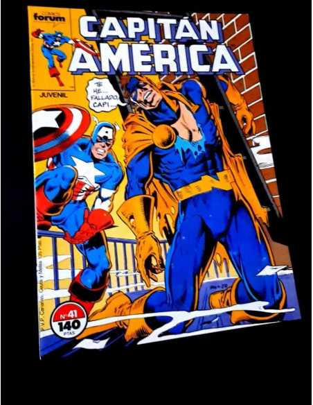 EXCELENTE ESTADO CAPITAN AMERICA 41 MARVEL COMICS FORUM