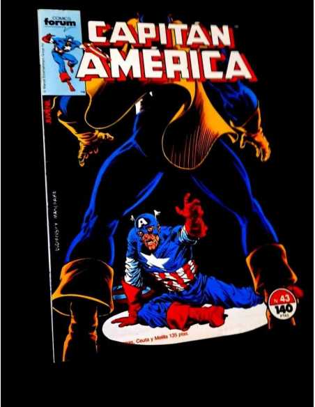 EXCELENTE ESTADO CAPITAN AMERICA 43 MARVEL COMICS FORUM