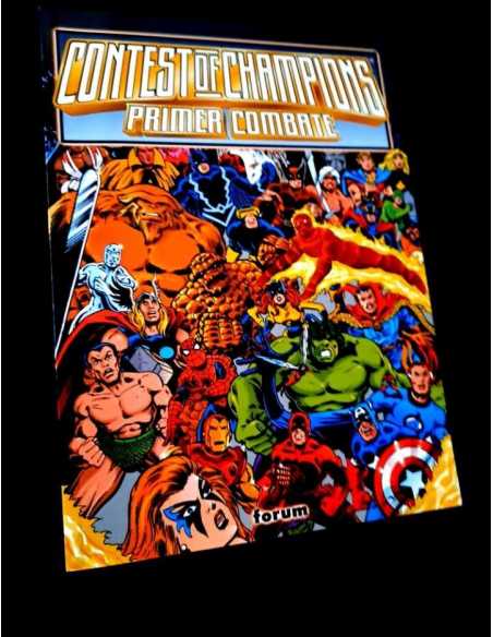 EXCELENTE ESTADO CONTEST OF CAMPIONS PRIMER COMBATE COMICS FORUM