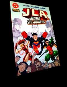 CASI EXCELENTE ESTADO JLA MUNDO SIN ADULTOS COMICS NORMA