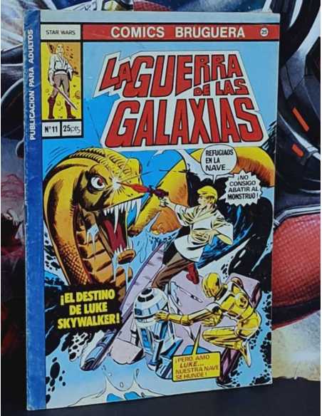 MUY BUEN ESTADO LA GUERRA DE LAS GALAXIAS 11 COMICS BRUGUERA