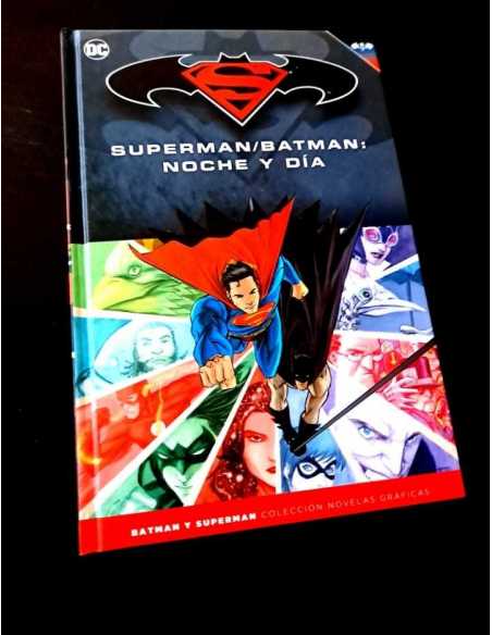 EXCELENTE ESTADO SUPERMAN BATMAN 35 NOCHE Y DIA COLECCION NOVELAS GRAFICAS DC ECC SALVAT