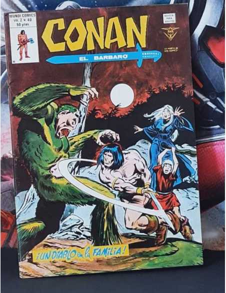 CASI EXCELENTE ESTADO CONAN 40 VOL II MUNDI COMICS VERTICE