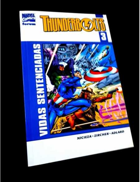 EXCELENTE ESTADO THUNDERBOLTS 3 VIDAS SENTENCIADAS COMICS FORUM