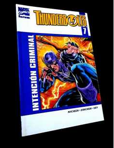 EXCELENTE ESTADO THUNDERBOLTS 7 INTENCION CRIMINAL COMICS...