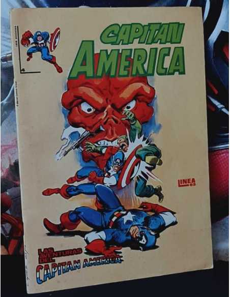 BASTANTE NUEVO CAPITAN AMÉRICA 4 LINEA 83 COMICS EDICIONES SURCO VERTICE