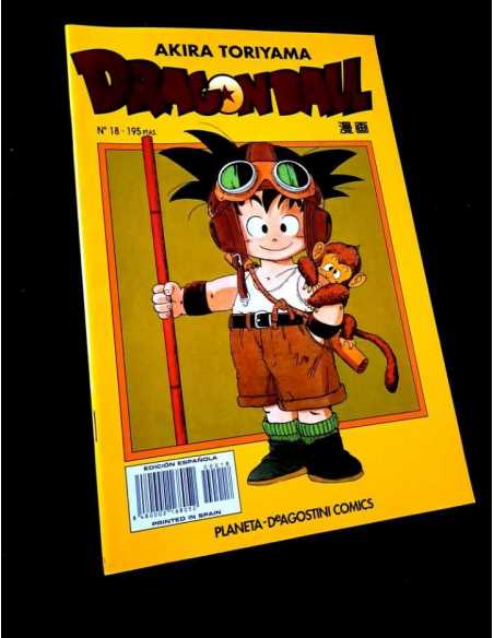 CASI EXCELENTE ESTADO DRAGON BALL 18 AKIRA TORIYAMA COMICS PLANETA