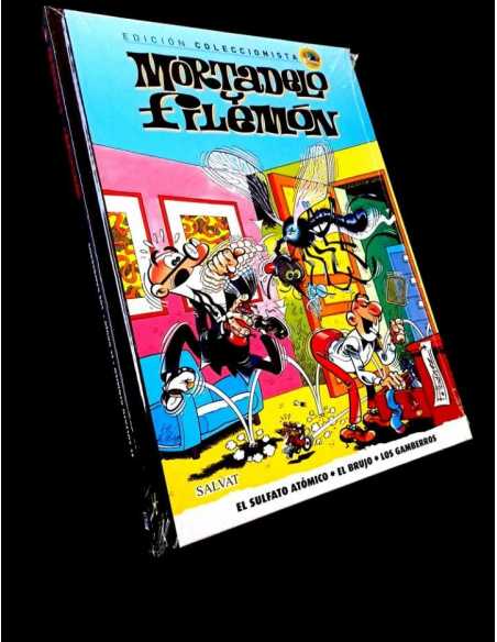DE KIOSCO MORTADELO Y FILEMON 5 EDICION COLECCIONISTA SALVAT TOMO PRECINTADO TAPA DURA