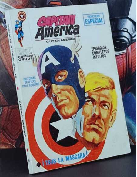EXCELENTE ESTADO CAPITÁN AMÉRICA 6 TACO TRAS LA MASCARA COMICS EDICIONES INTERNACIONALES VERTICE
