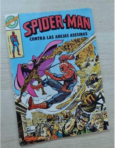 CASI EXCELENTE ESTADO SPIDER-MAN 1 CONTRA LAS ABEJAS ASESINAS SPIDERMAN COMICS BRUGUERA