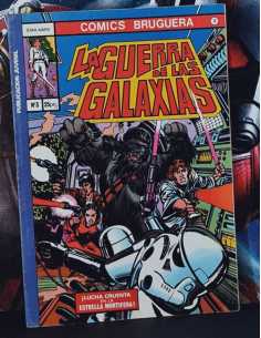 CASI EXCELENTE ESTADO LA GUERRA DE LAS GALAXIAS 3 COMICS...