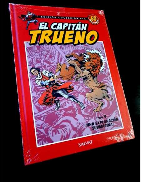 PRECINTADO DE KIOSCO EL CAPITAN TRUENO 4 EL SECRETO DE MORGANO EDICION COLECCIONISTA SALVAT