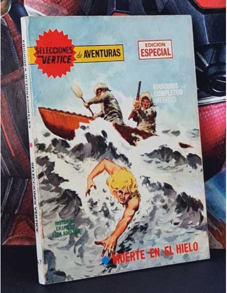 MUY BUEN ESTADO SELECCIONES VERTICE 65 TACO MUERTE EN EL HIELO EDICIONES VERTICE