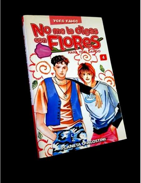 EXCELENTE ESTADO NO ME LO DIGAS CON FLORES 4 COMICS PLANETA MANGA