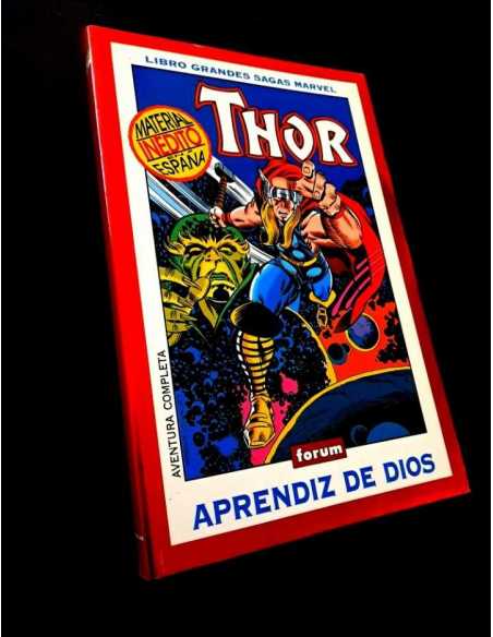 EXCELENTE ESTADO LIBRO GRANDES SAGAS MARVEL 5 THOR APRENDIZ DE DIOS COMICS FORUM