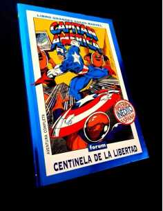 EXCELENTE ESTADO LIBRO GRANDES SAGAS MARVEL CAPITAN...