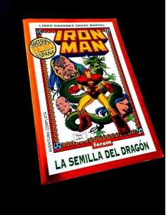 CASI EXCELENTE ESTADO LIBRO GRANDES SAGAS MARVEL IRON MAN...