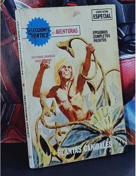 SELECCIONES VERTICE 41 PLANTAS CANÍBALES NORMAL ESTADO TACO EDICIONES VERTICE