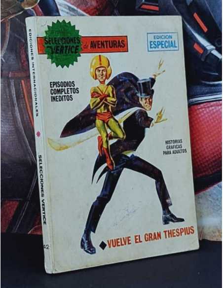 SELECCIONES VERTICE 42 VUELVE EL GRAN THESPIUS NORMAL ESTADO TACO EDICIONES VERTICE