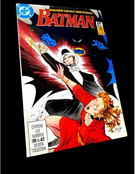 EXCELENTE ESTADO BATMAN 8 RETAPADO 38 AL 42 COMICS ZINCO DC